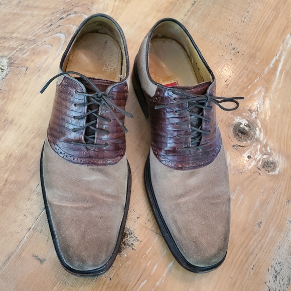 Cole Haan Nike Air Leather and Suede Oxford size 8